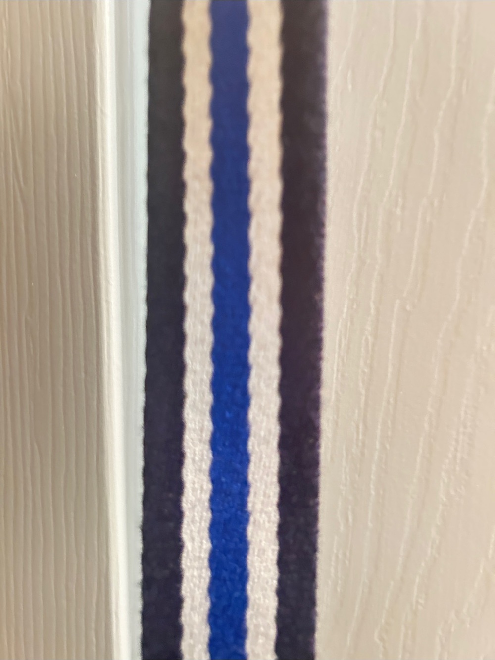 NWT Black, Royal Blue & White belt by Ralph Lauren, 34 inches